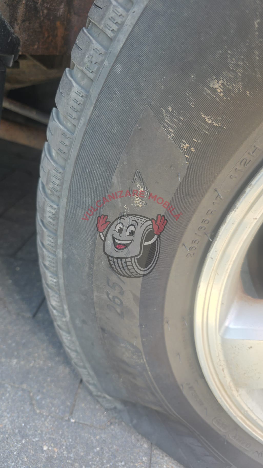 Vulcanizare mobilă Cristesti – intervenție reală