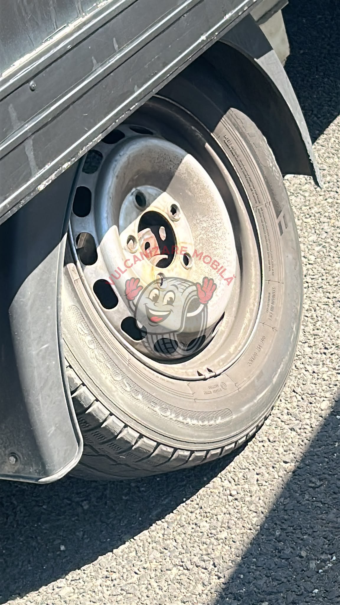 Vulcanizare mobilă Gelmar – intervenție reală