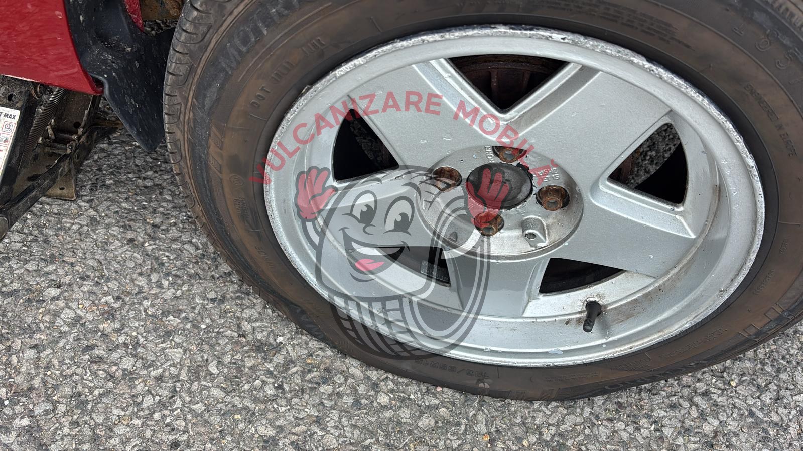 Vulcanizare mobilă în Zadariciu