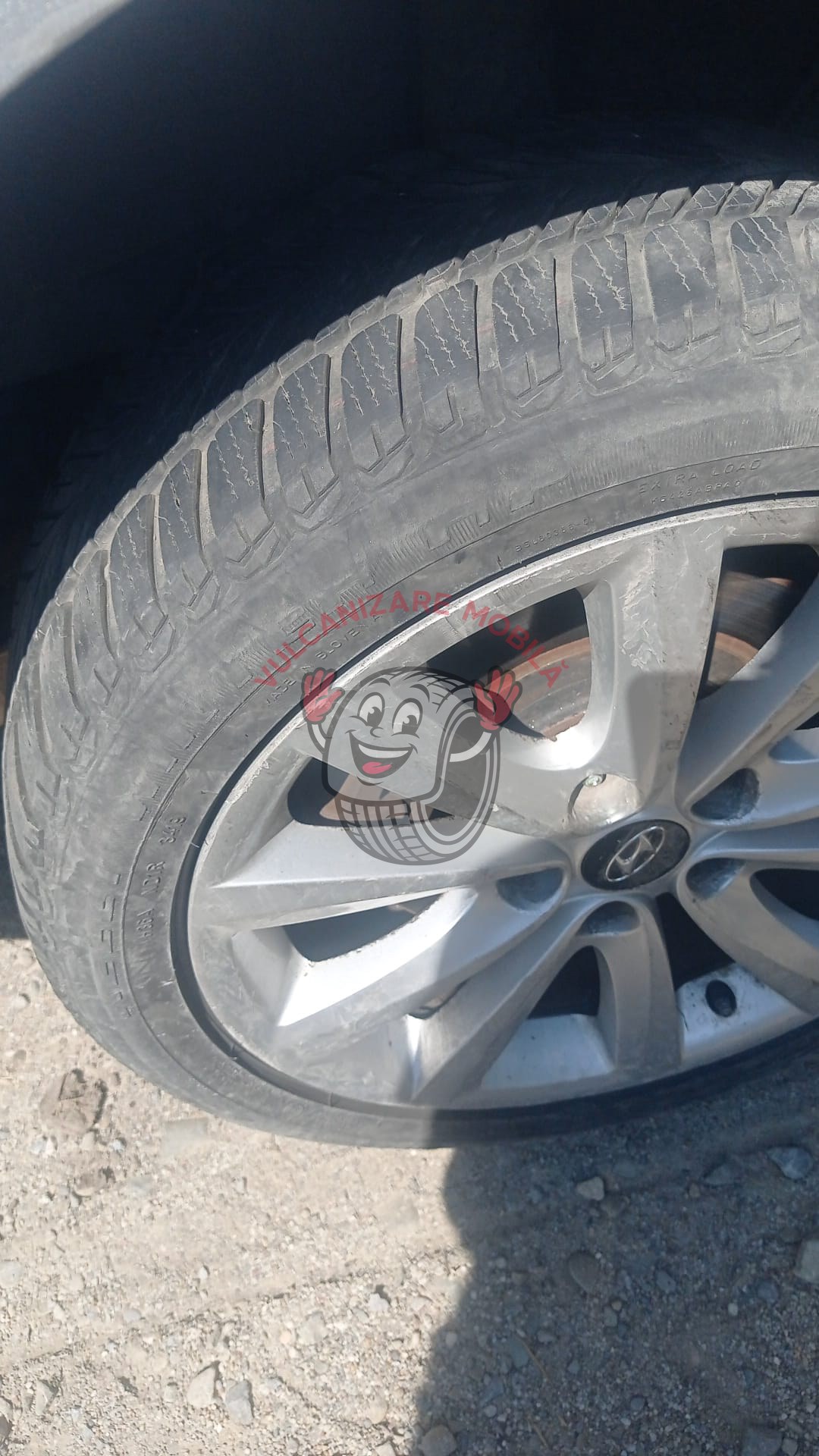 Vulcanizare mobilă Brebu – intervenție reală