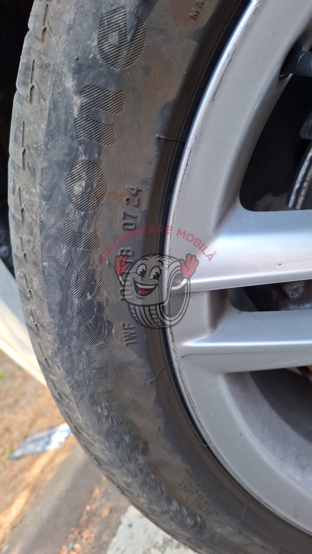 Vulcanizare mobilă Oradea – intervenție reală