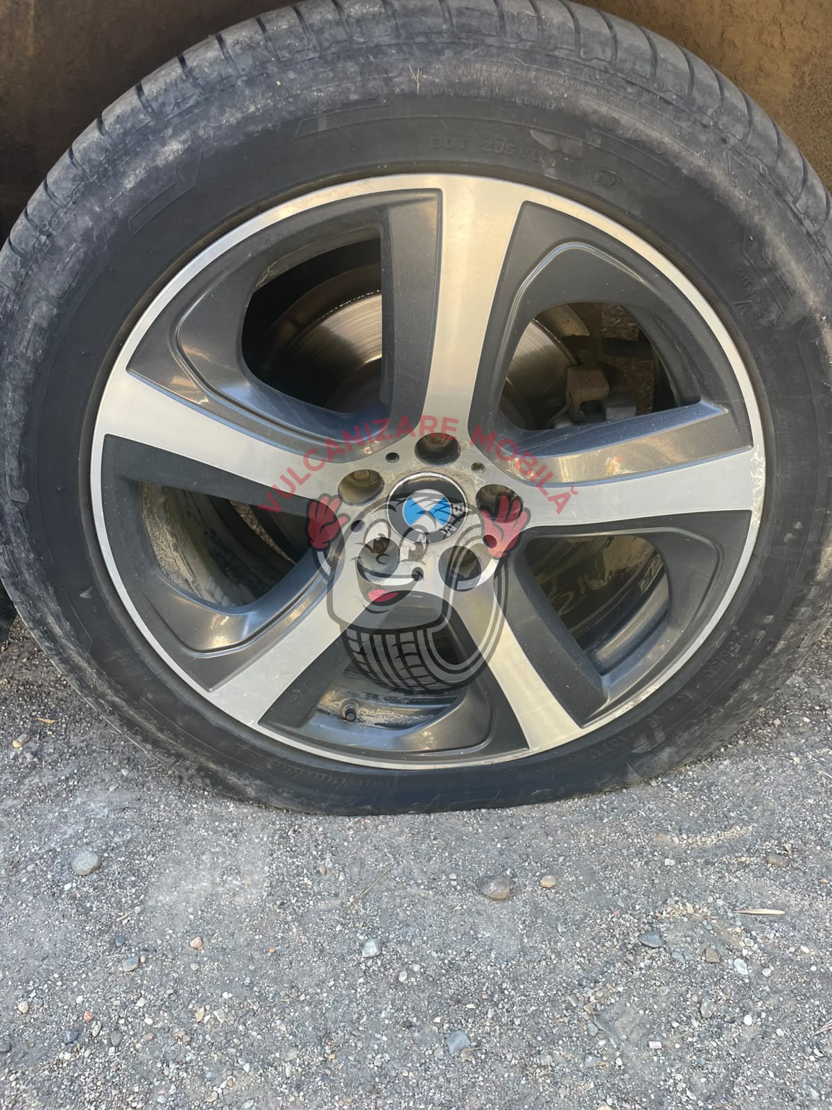 Vulcanizare mobilă în Dacia
