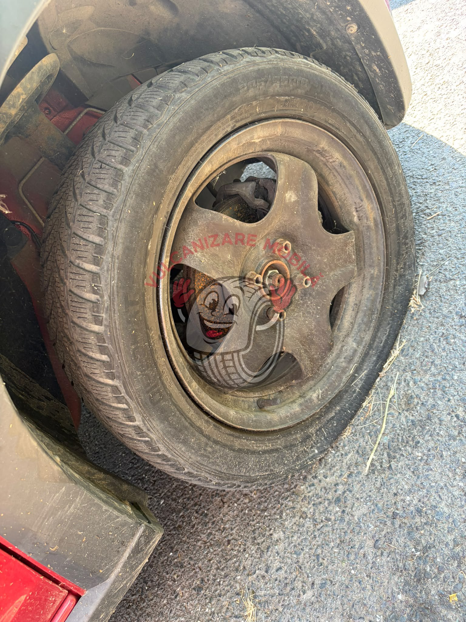 Vulcanizare mobilă în Odaile