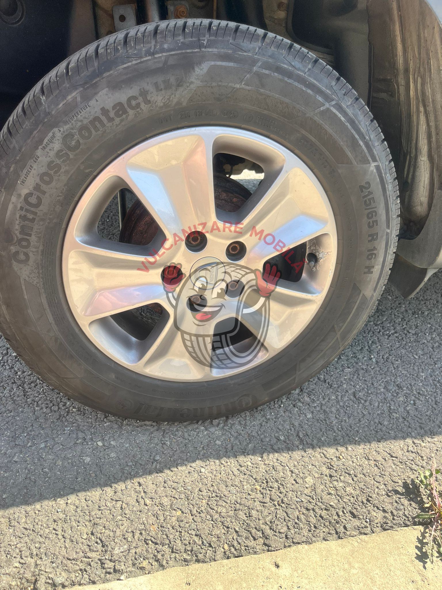Vulcanizare mobilă Beldiu – intervenție reală