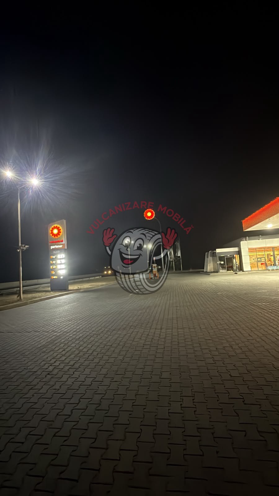 Vulcanizare mobilă Uzunu – intervenție reală