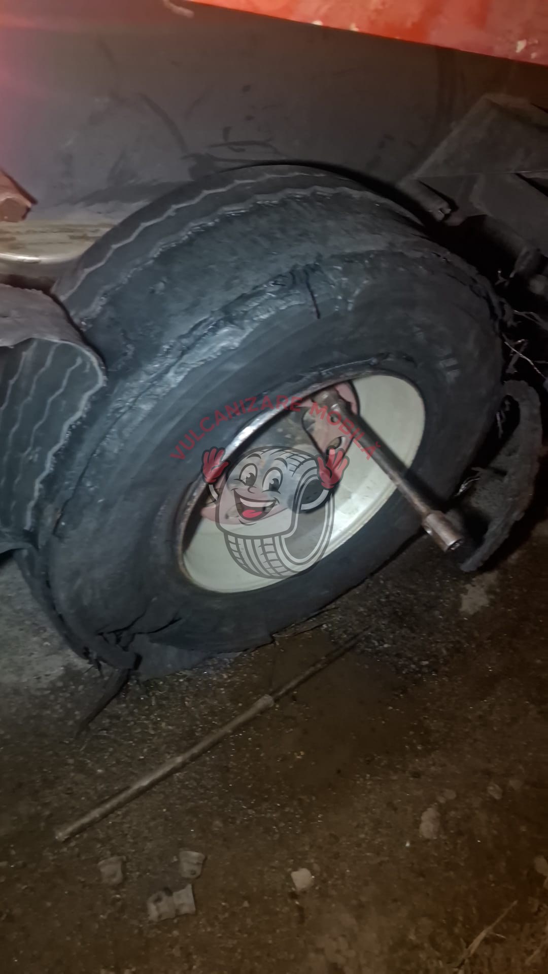 Vulcanizare mobilă în DN2B