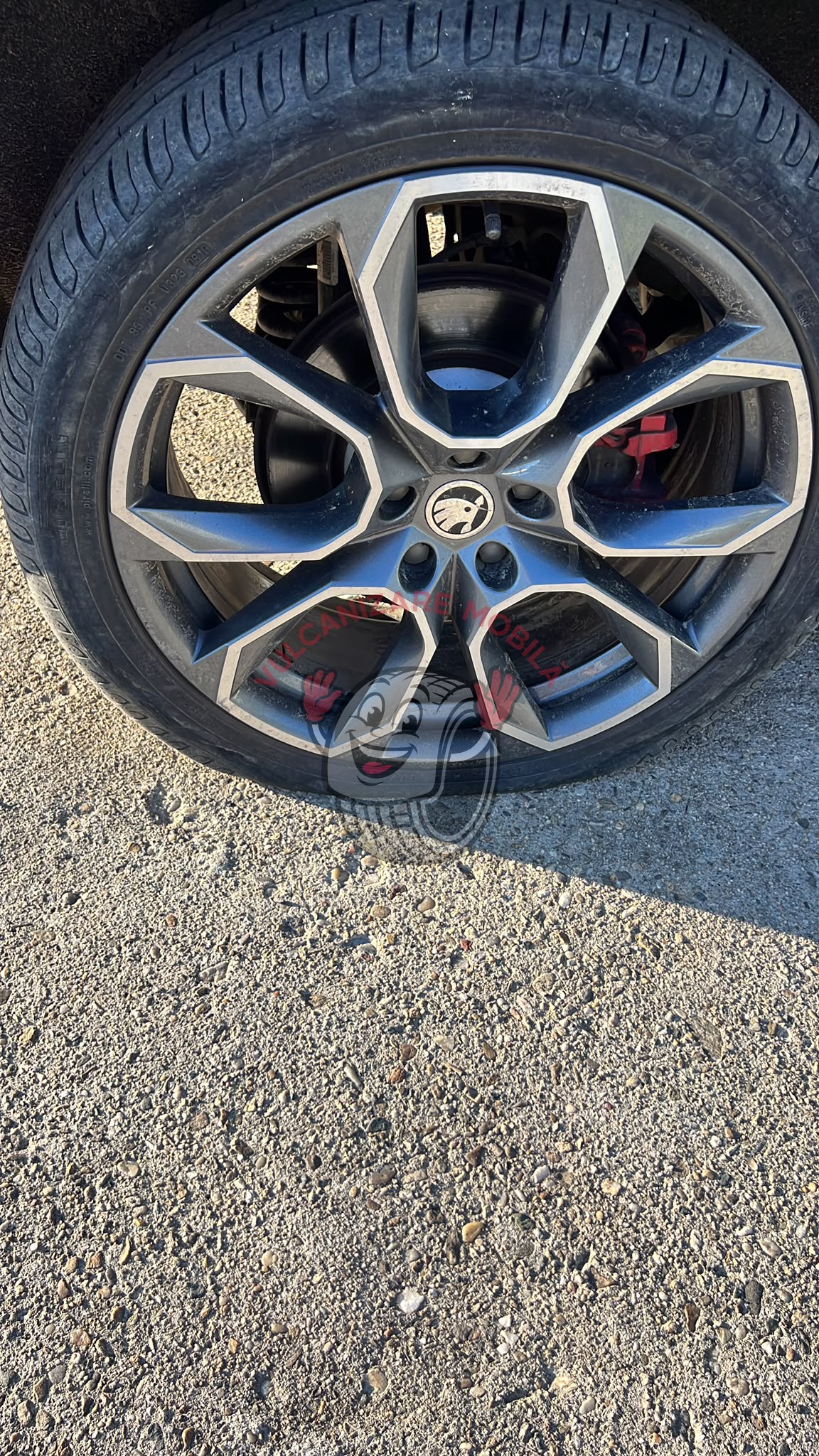 Vulcanizare mobilă Orastie – intervenție reală