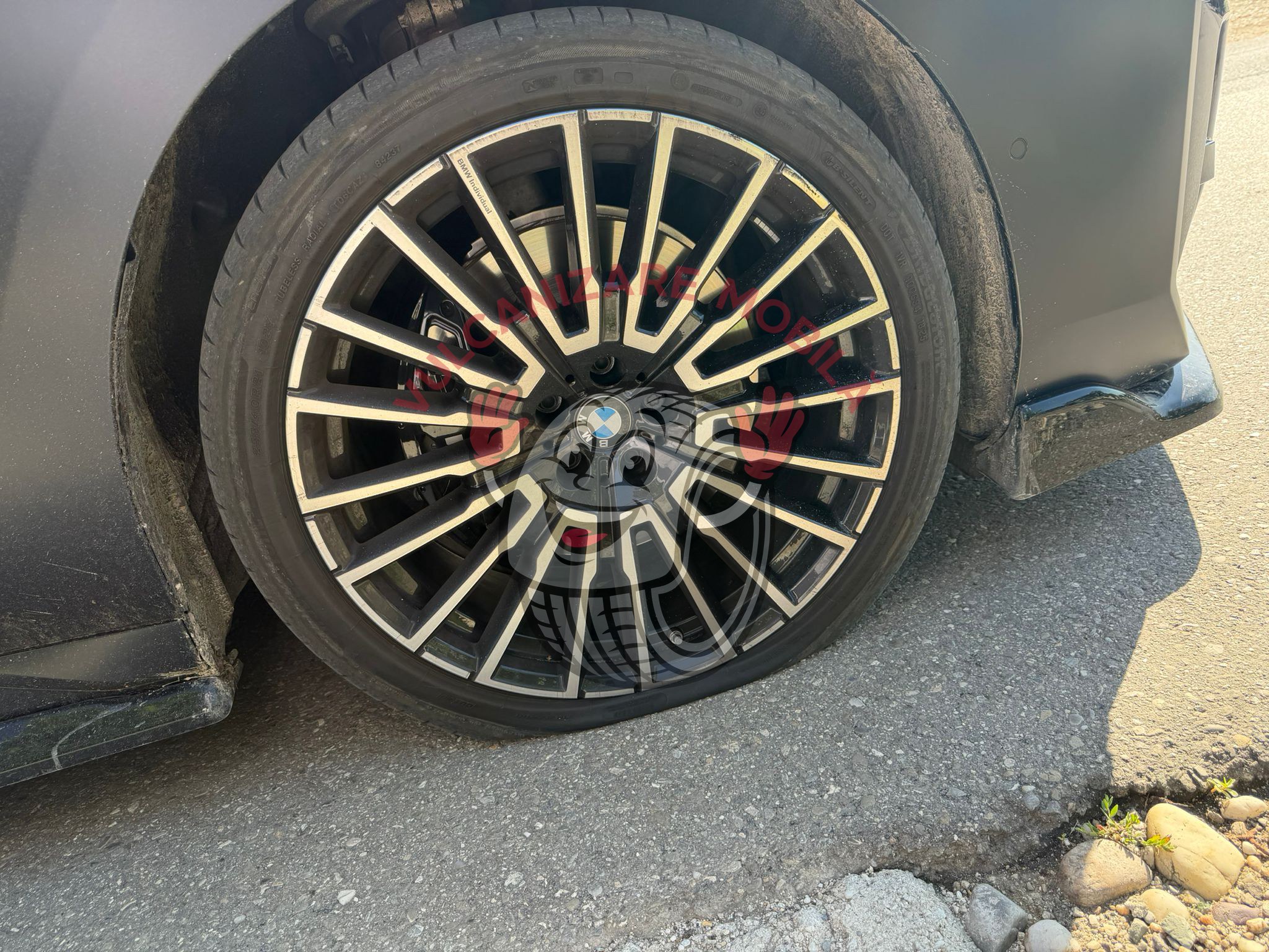 Vulcanizare mobilă Călugăreni – intervenție reală