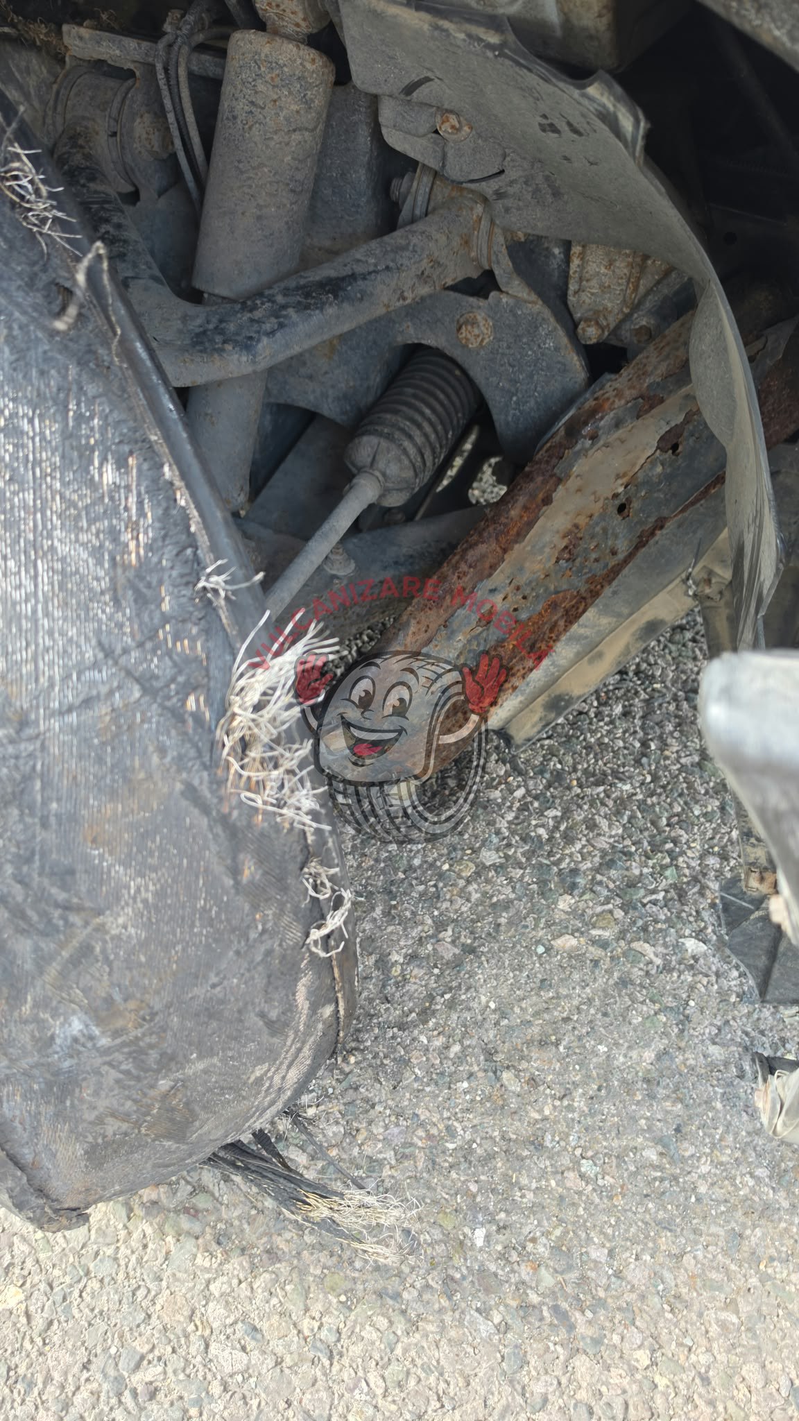 Vulcanizare mobilă Stefan cel Mare – intervenție reală