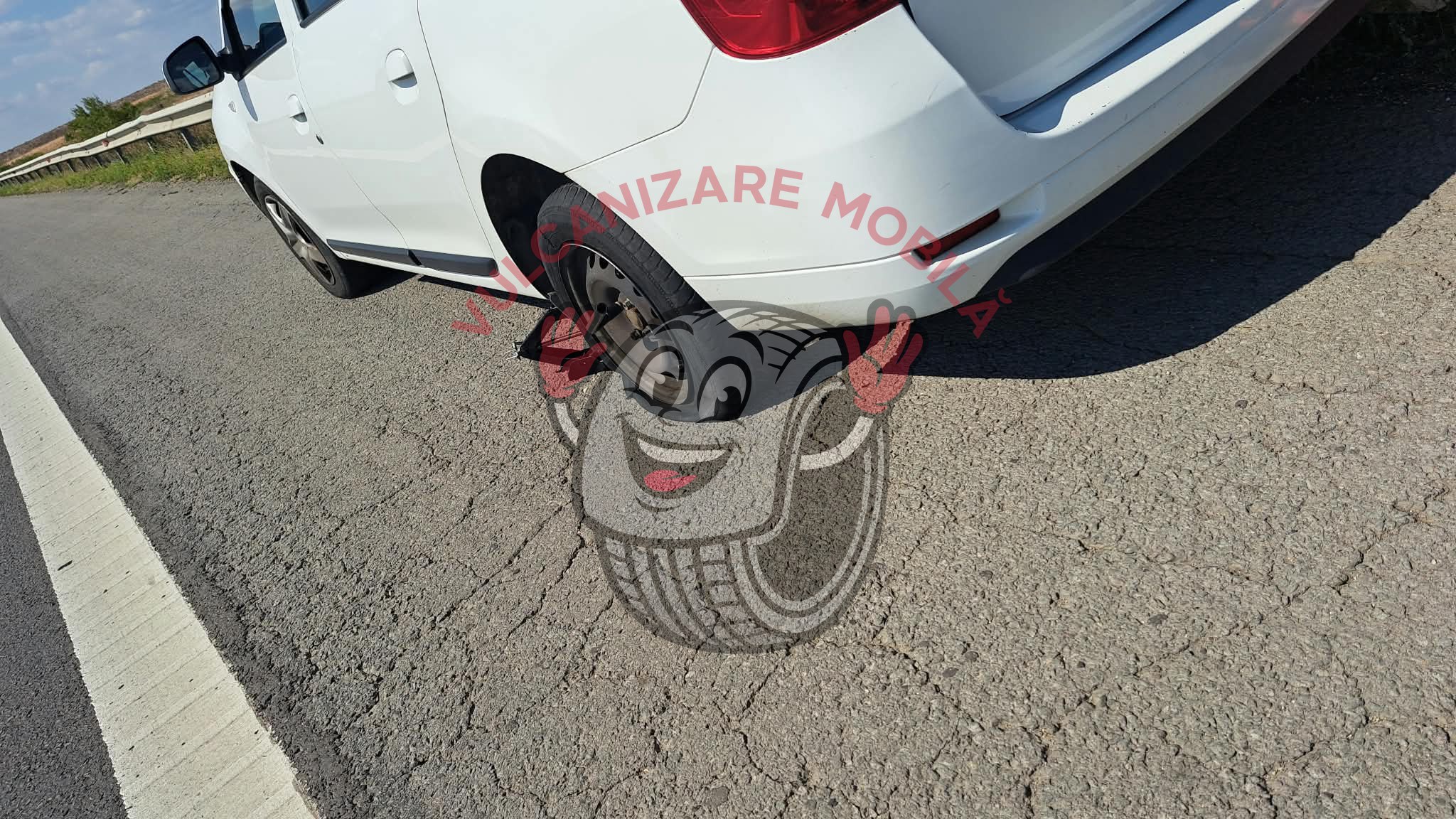 Vulcanizare mobilă Gherghesti – intervenție reală