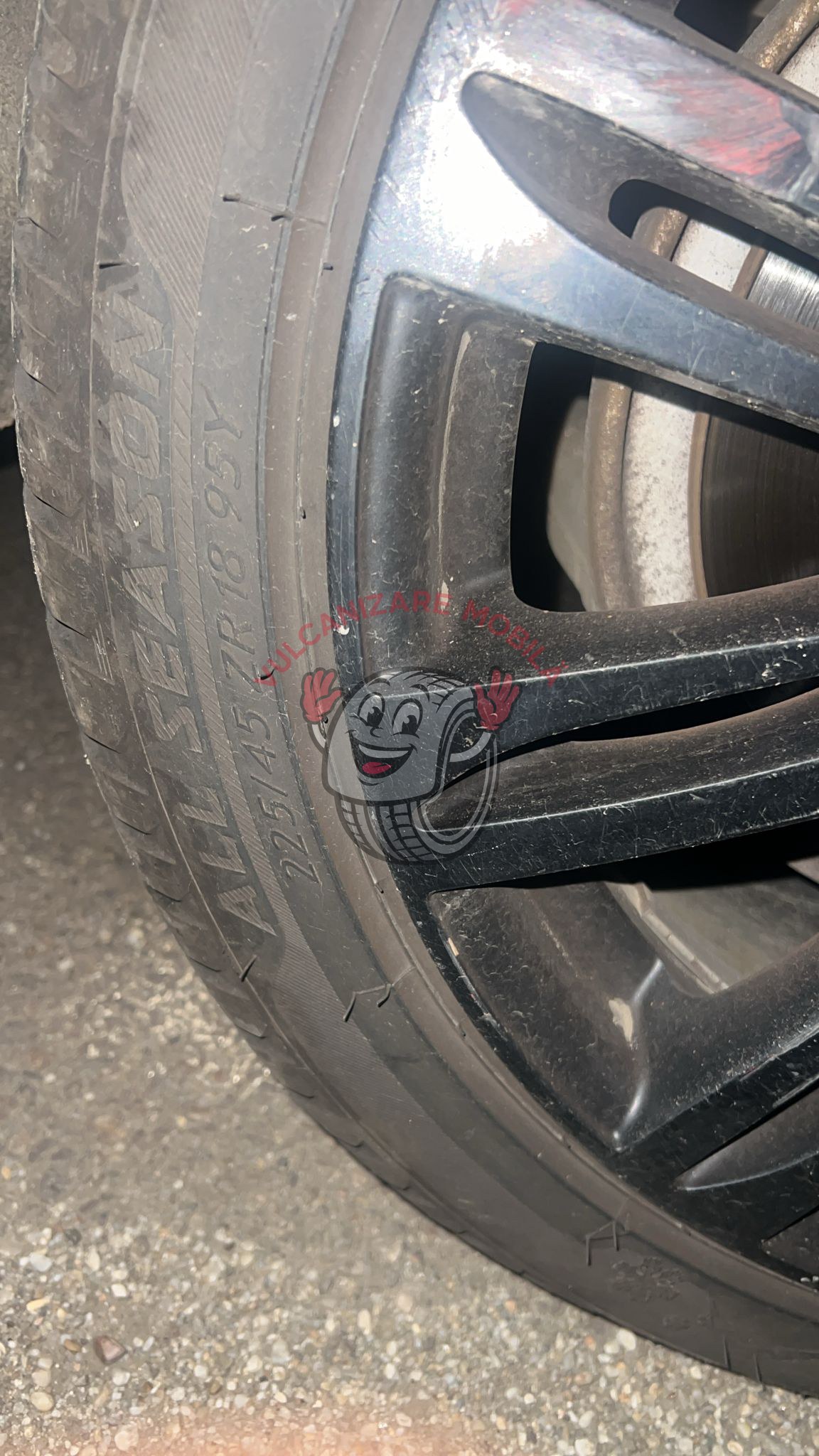 Vulcanizare mobilă în Ciolanestii din Deal