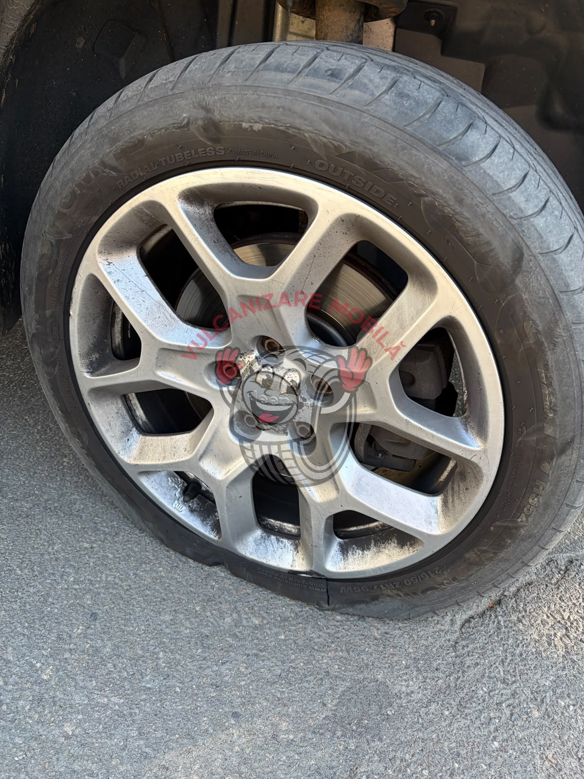Vulcanizare mobilă în Focsani