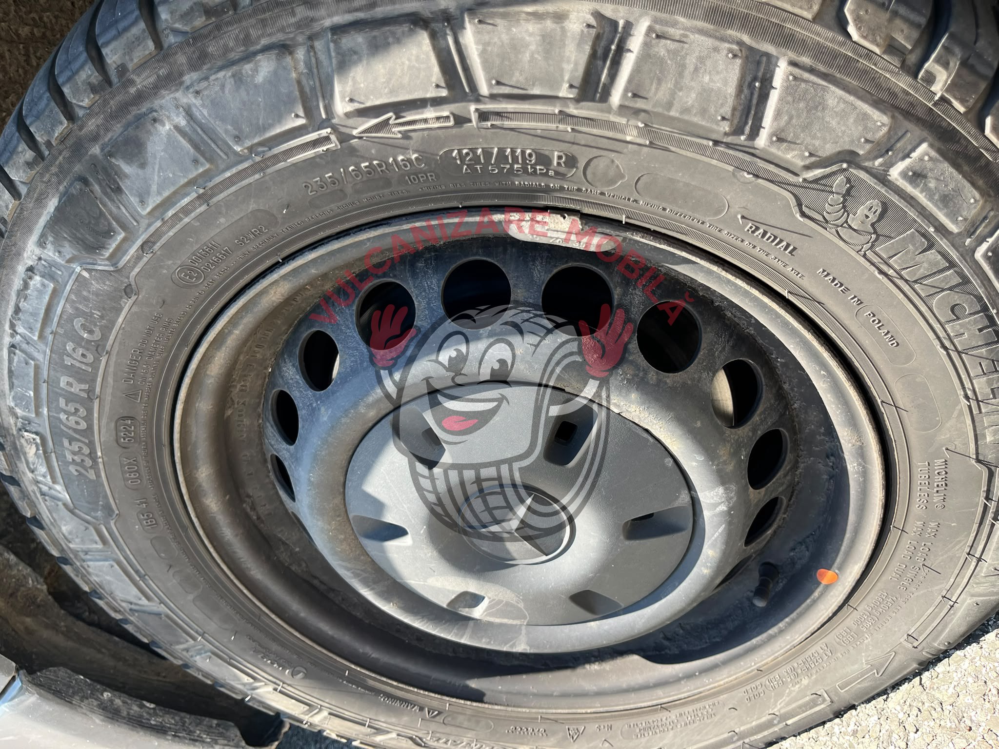 Vulcanizare mobilă în Nădlac