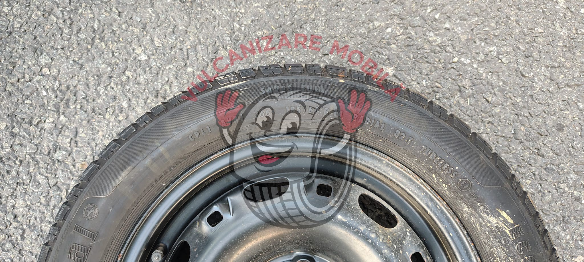 Vulcanizare mobilă Inoc – intervenție reală