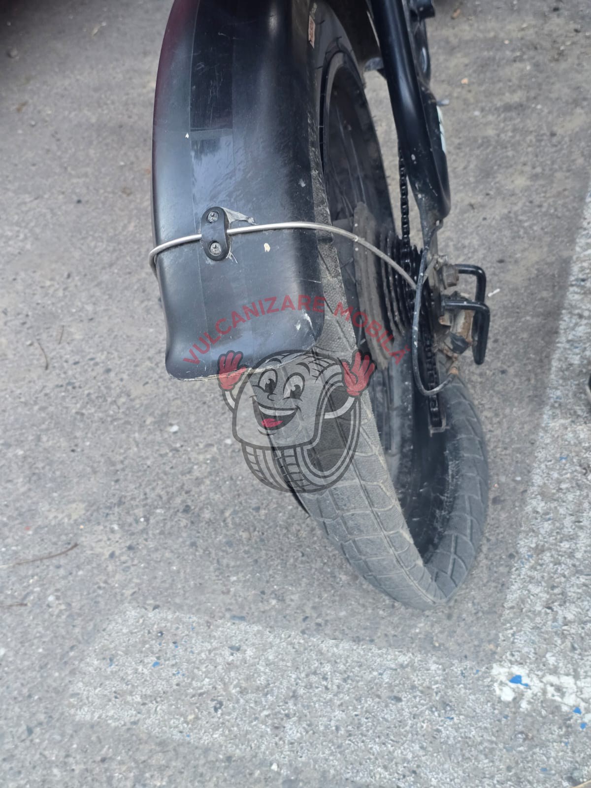 Vulcanizare mobilă Gradinari – intervenție reală