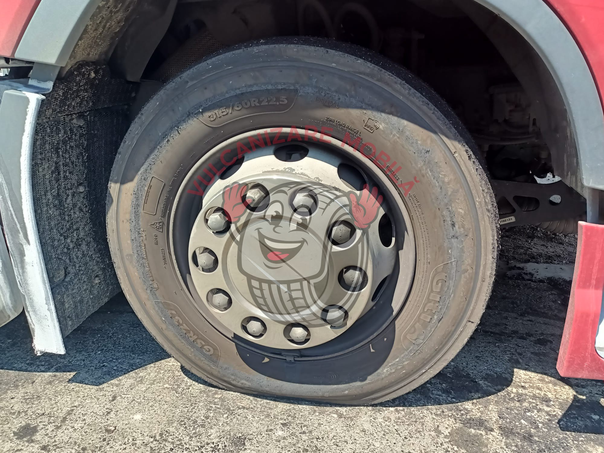 Vulcanizare mobilă Drumul Crețeștilor 92 – intervenție reală