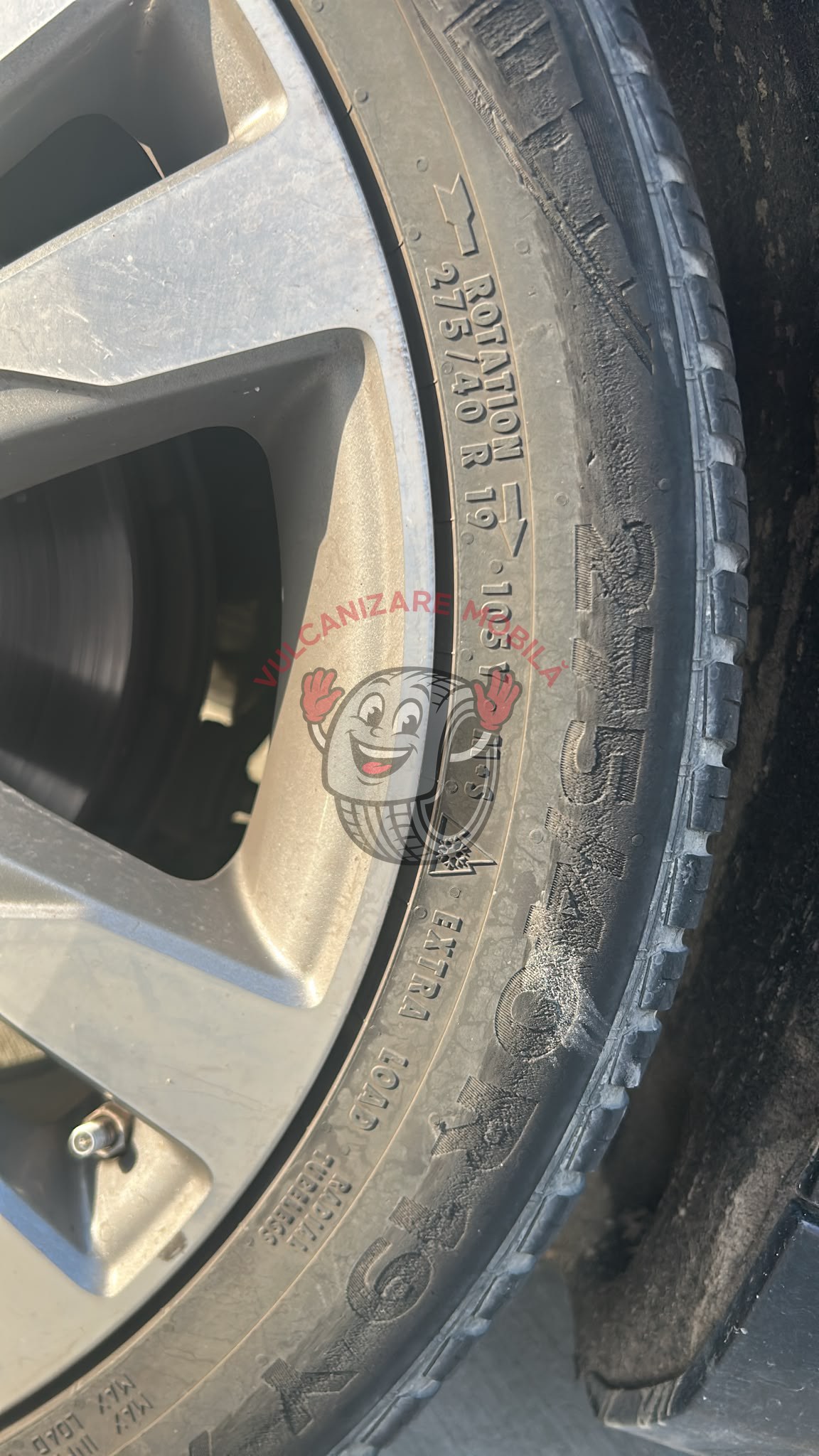 Vulcanizare mobilă în Mirila