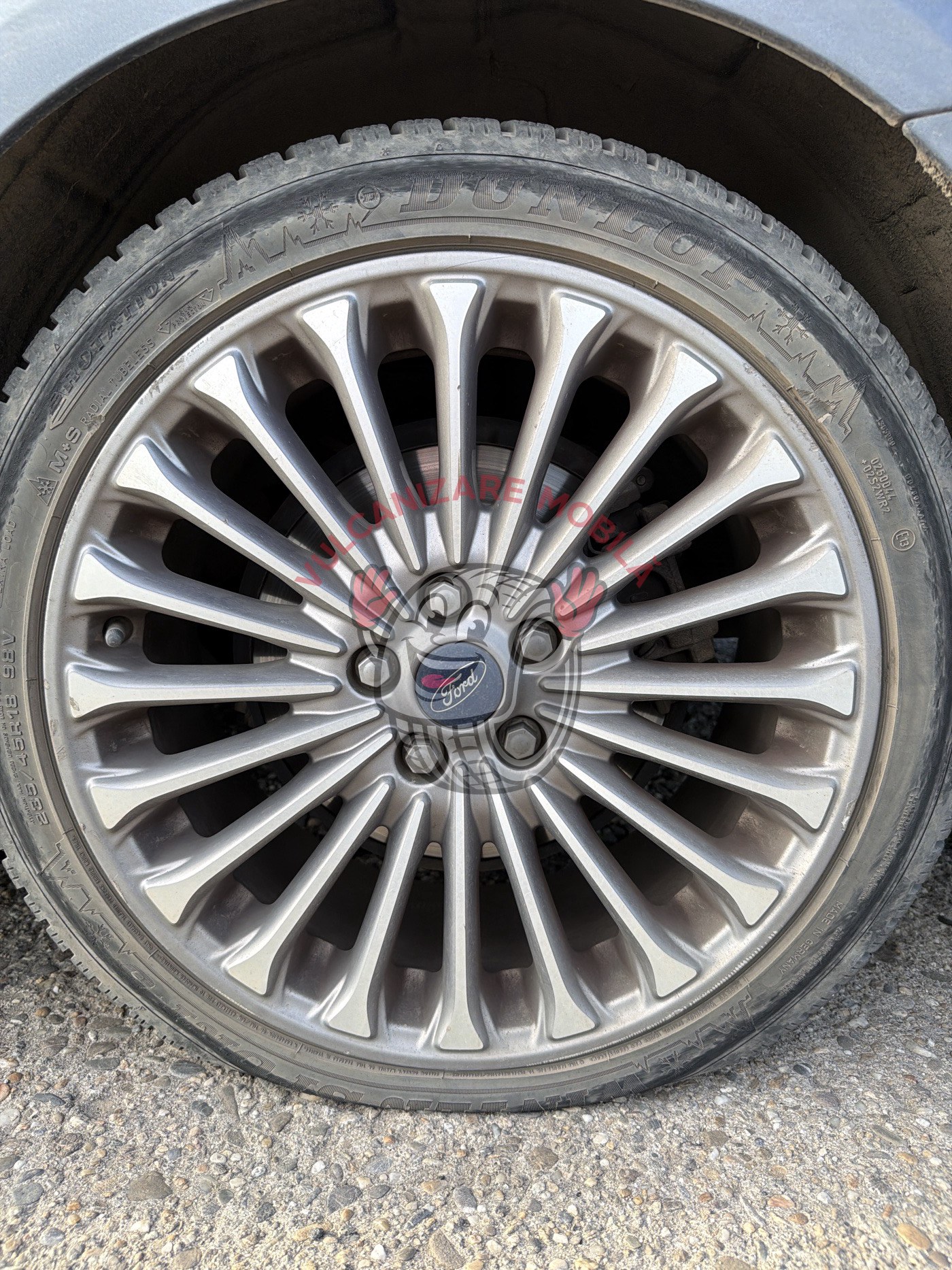Vulcanizare mobilă Strada Gheorghe Grigore Cantacuzino – intervenție reală