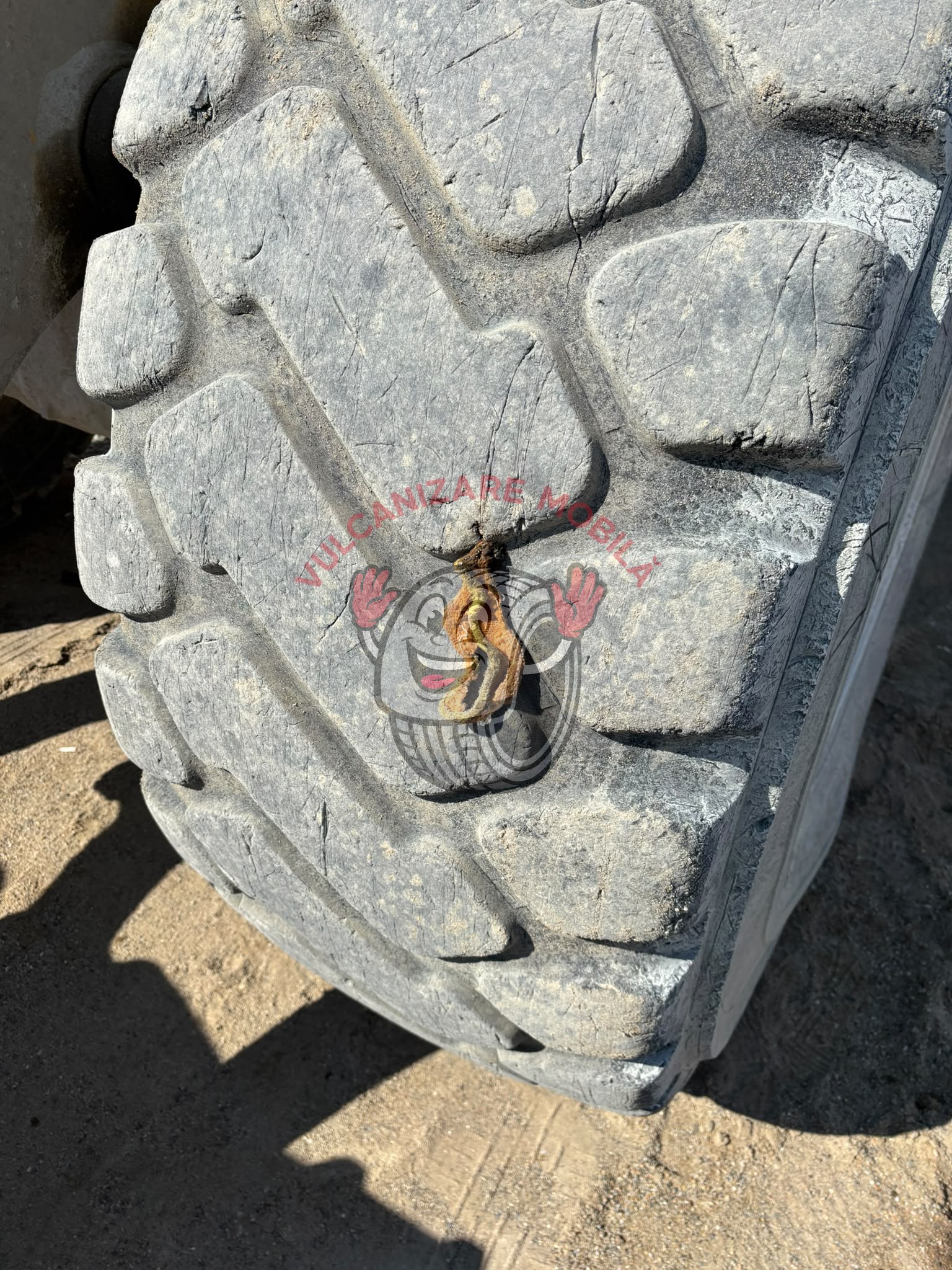 Vulcanizare mobilă în Organizare șantier A3 Ozaltin
