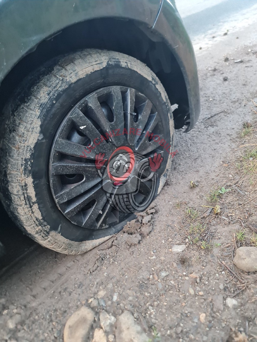 Vulcanizare mobilă DJ603 – intervenție reală