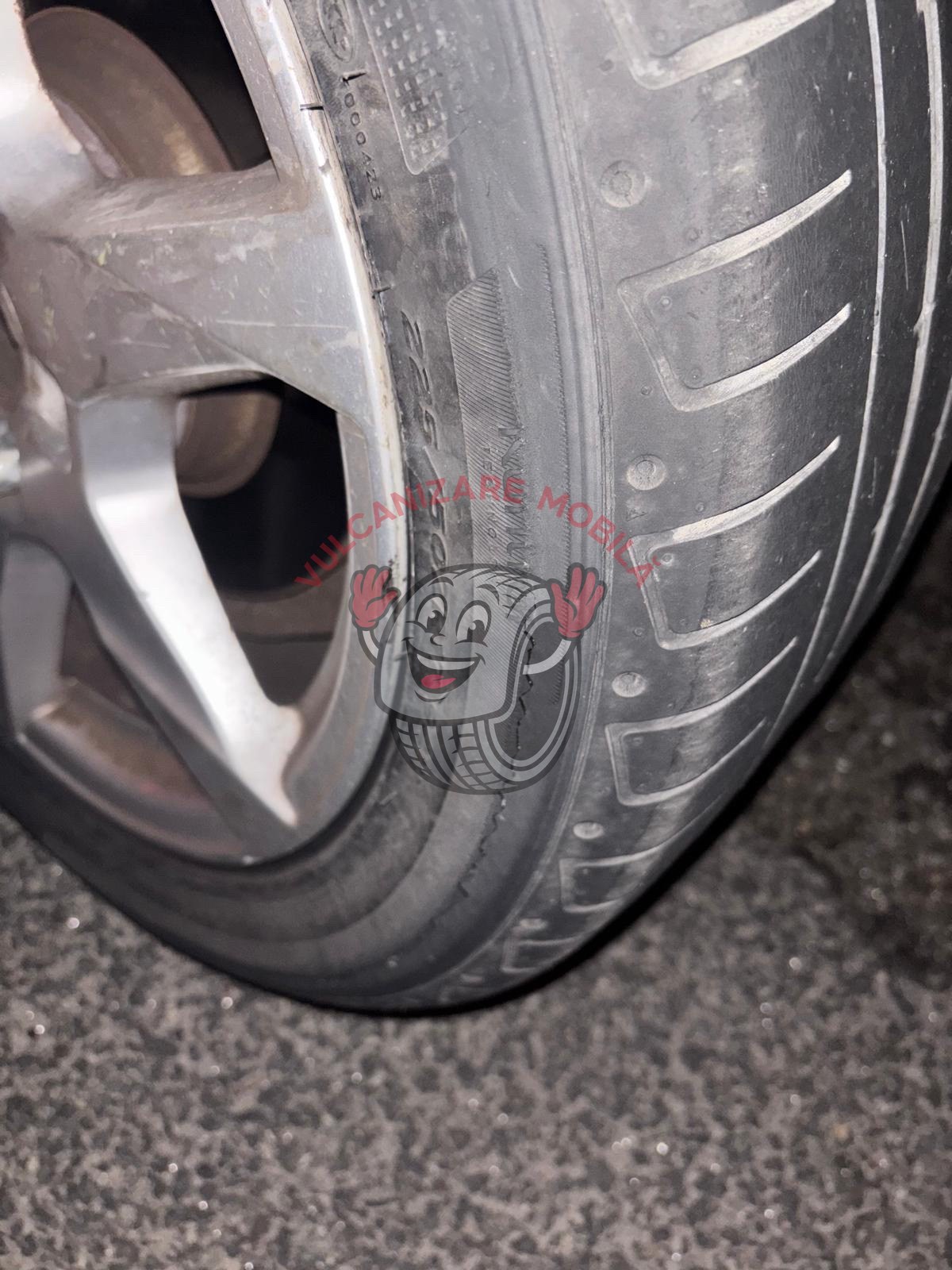 Vulcanizare mobilă în Rusca