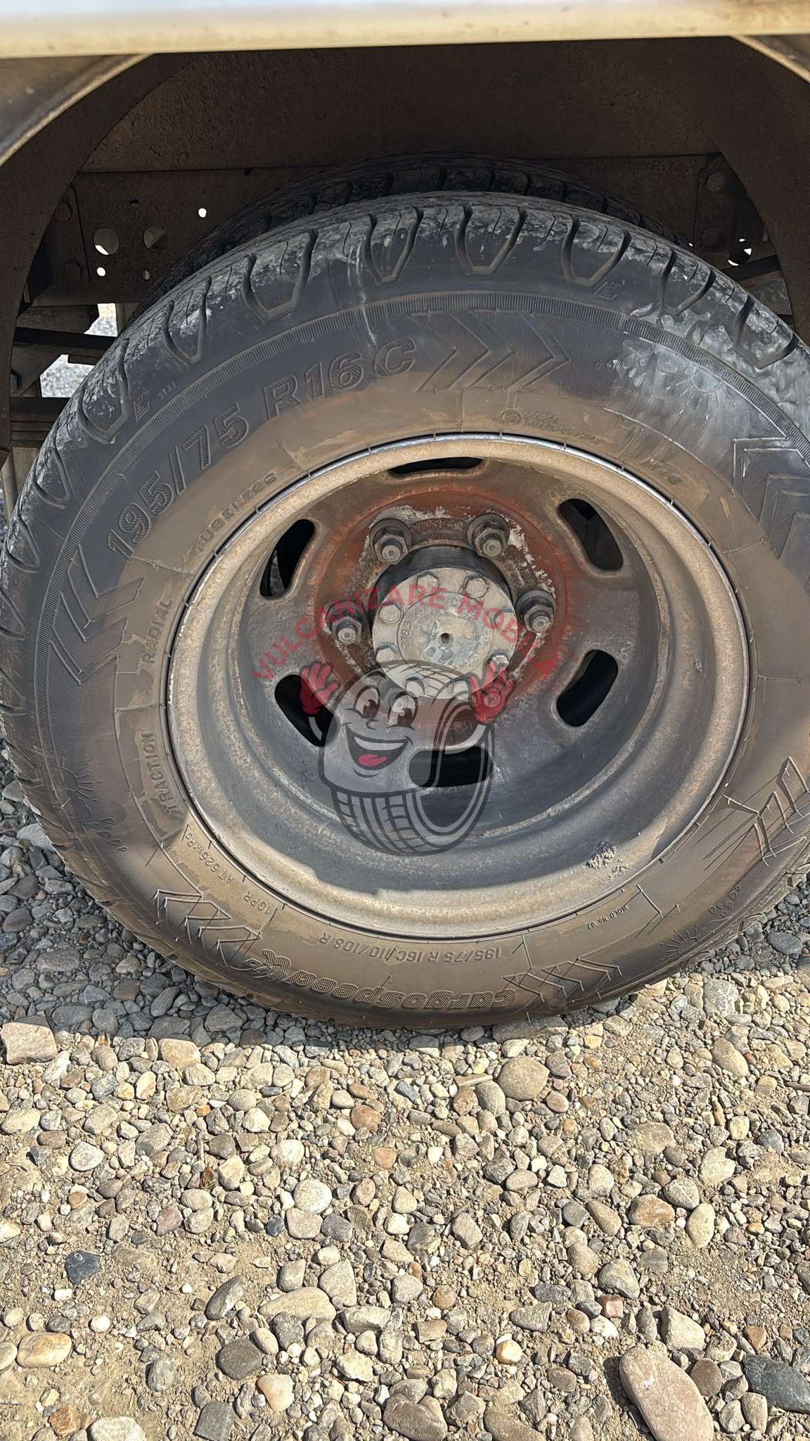 Vulcanizare mobilă în Rastoaca