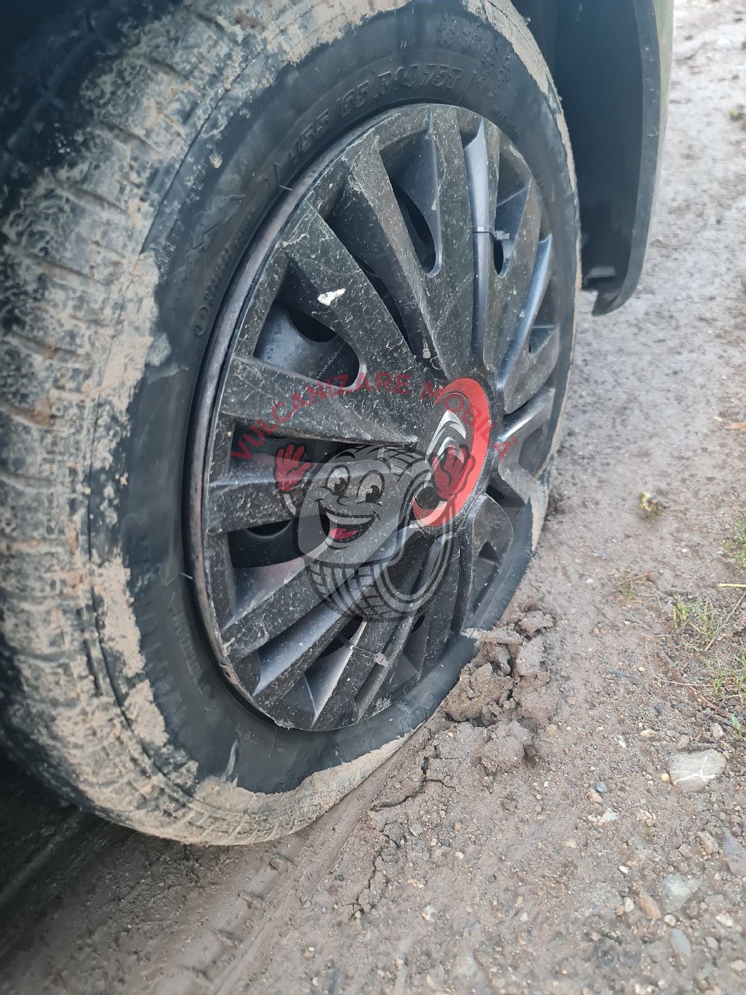 Vulcanizare mobilă DJ603 – intervenție reală