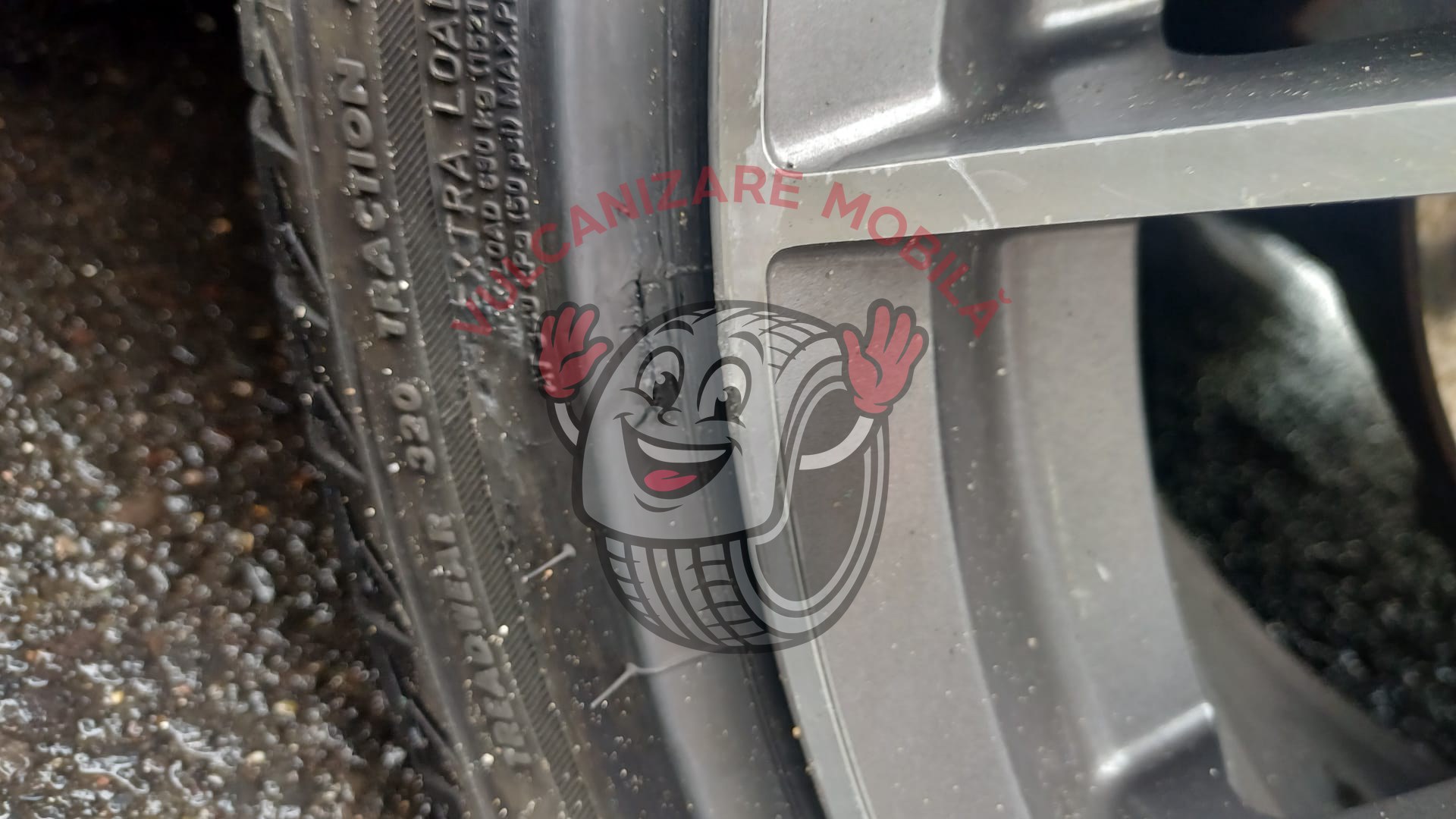 Vulcanizare mobilă în Voltrelli