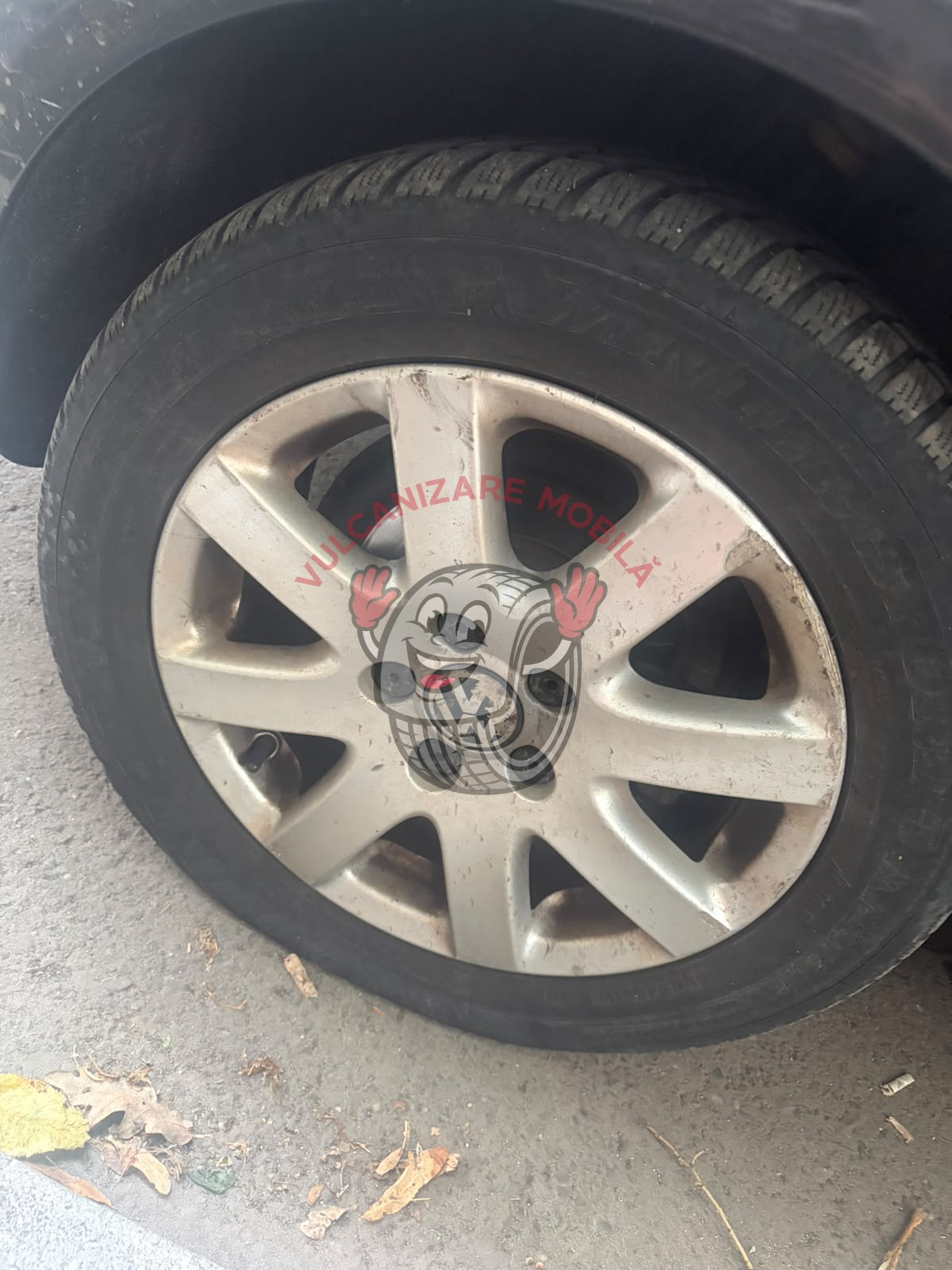 Vulcanizare mobilă 44.435180 – intervenție reală