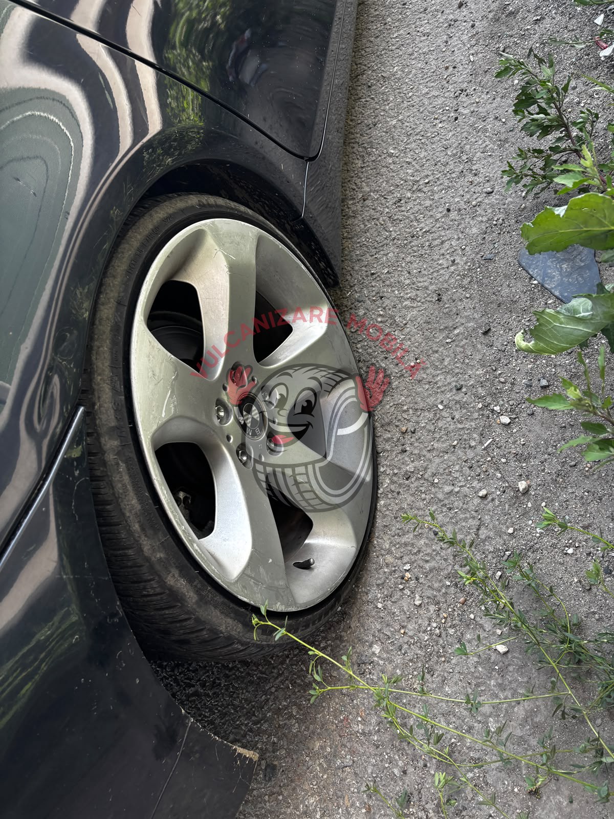 Vulcanizare mobilă 44.465679 – intervenție reală