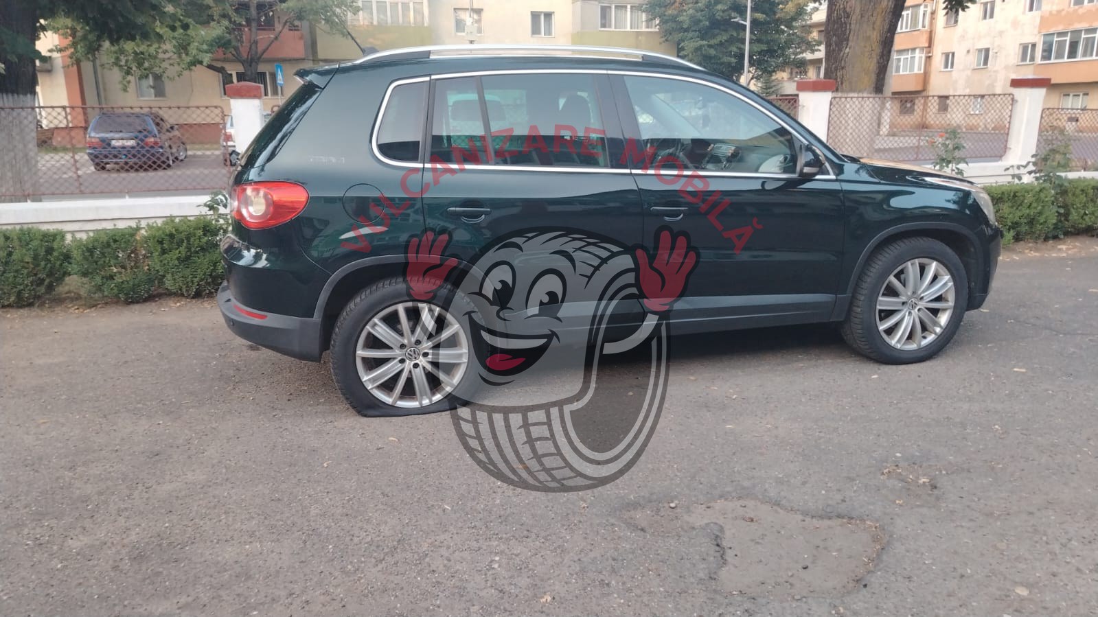 Vulcanizare mobilă Panciu – intervenție reală