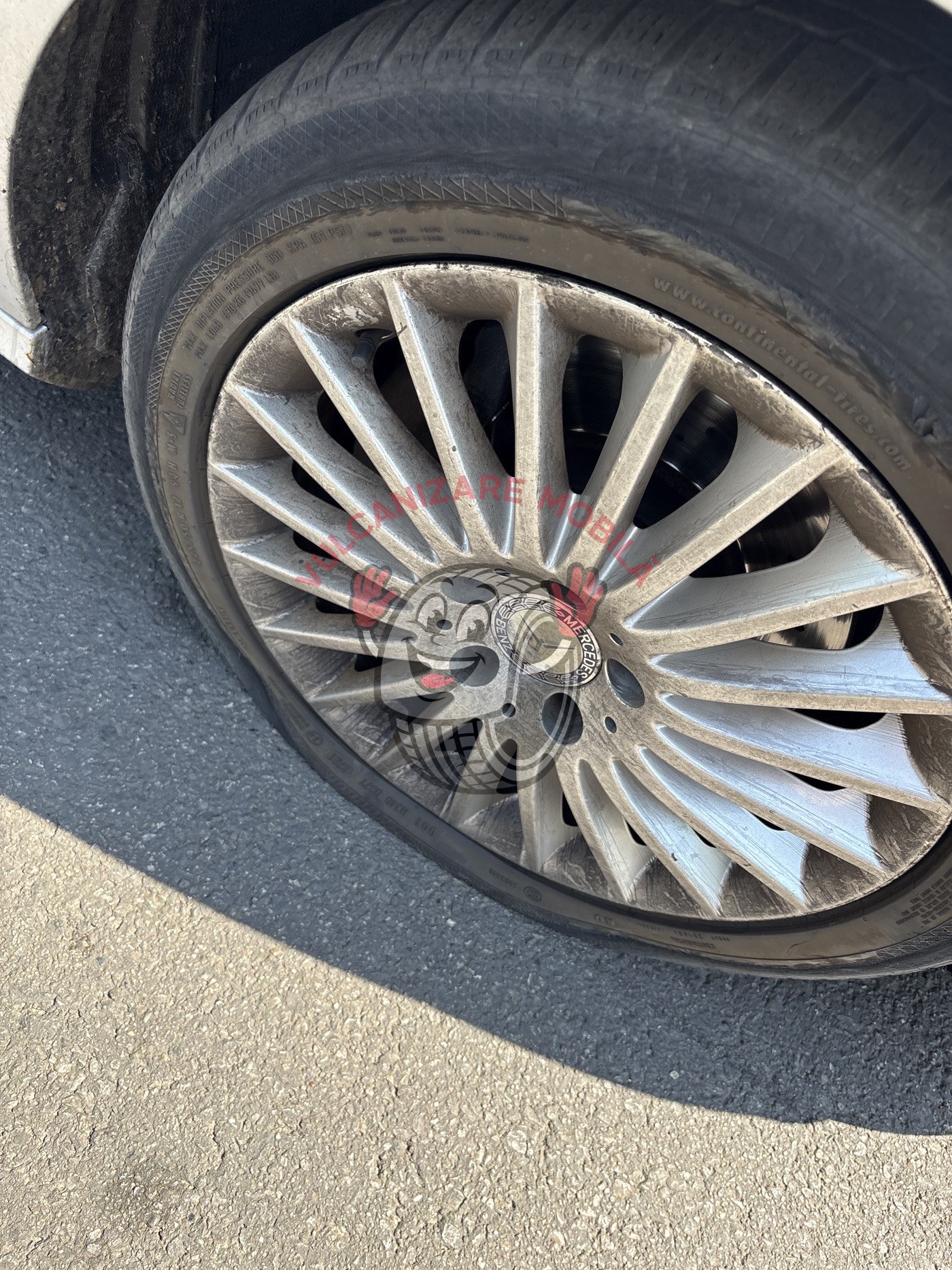 Vulcanizare mobilă în Calafat