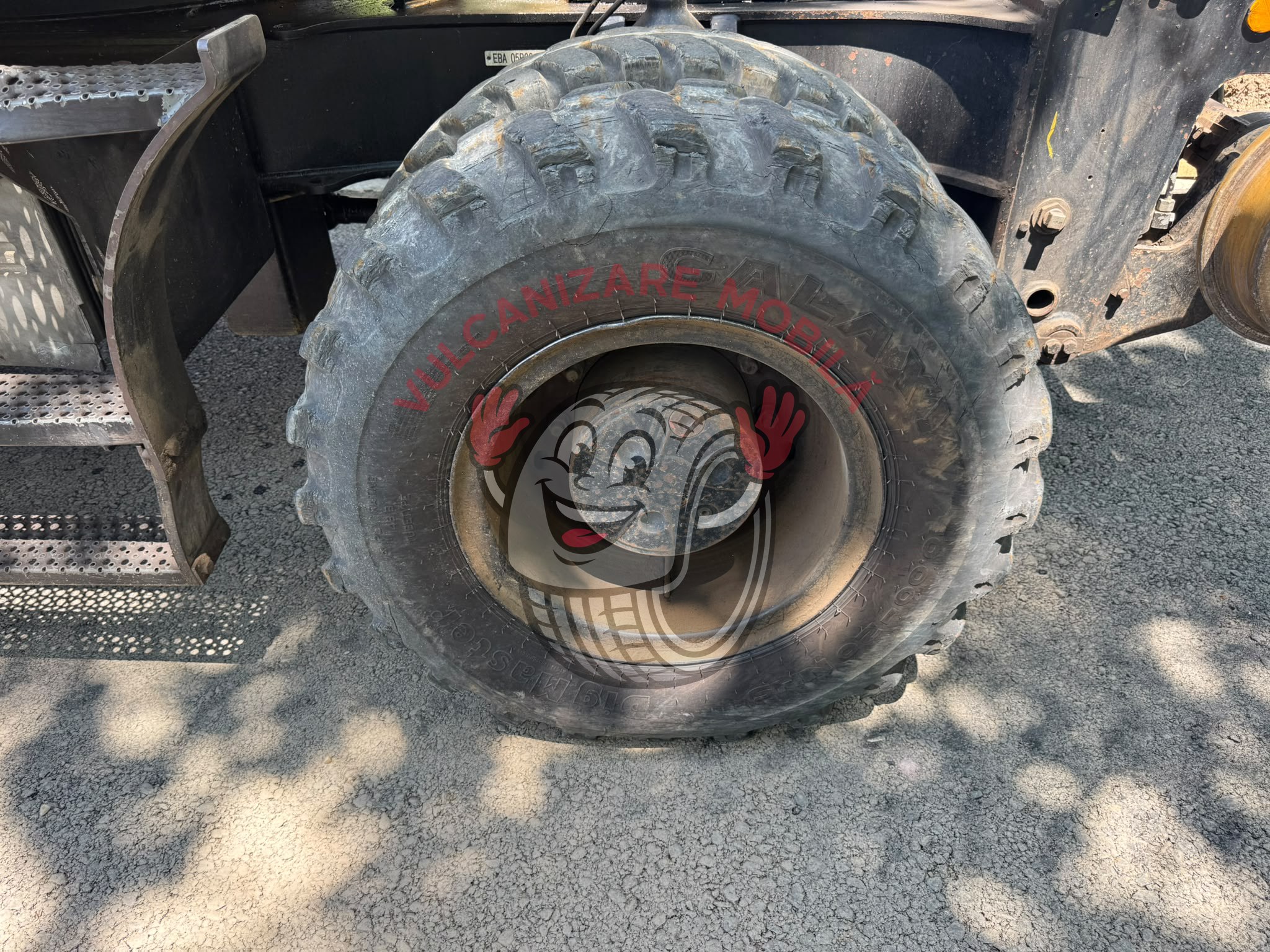 Vulcanizare mobilă în Topoloveni