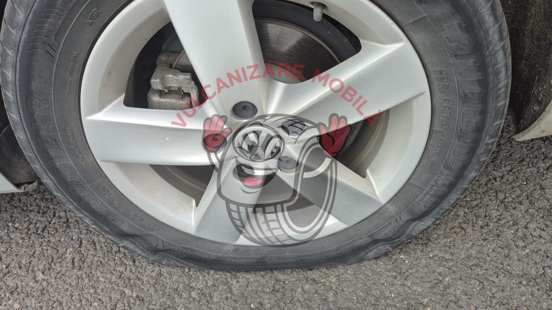 Vulcanizare mobilă în 45.559271