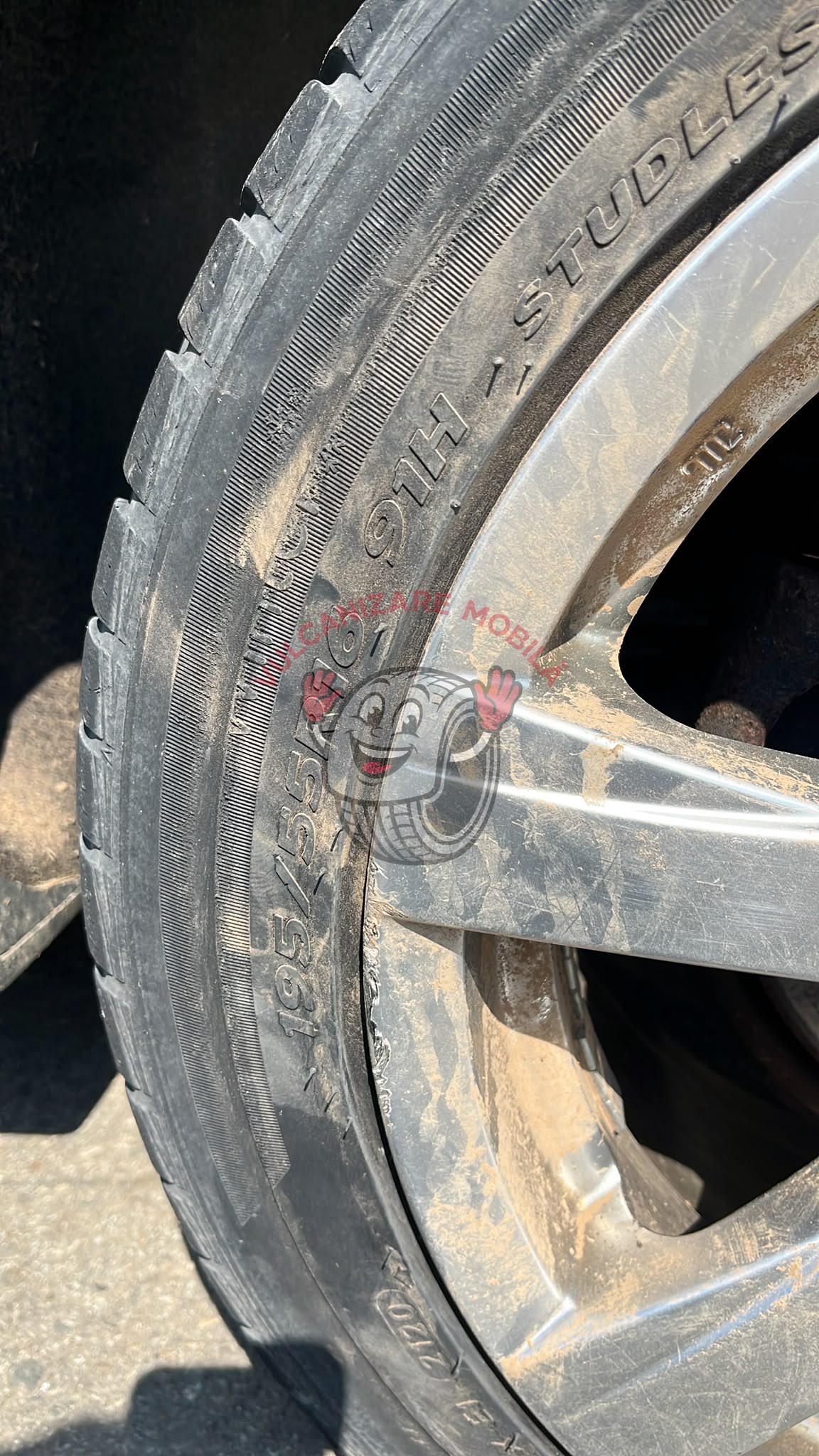 Vulcanizare mobilă în DJ561 662