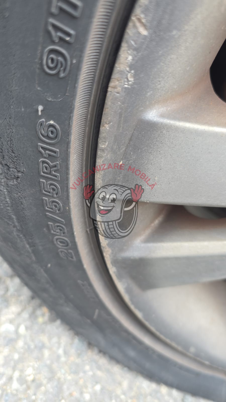 Vulcanizare mobilă în E81