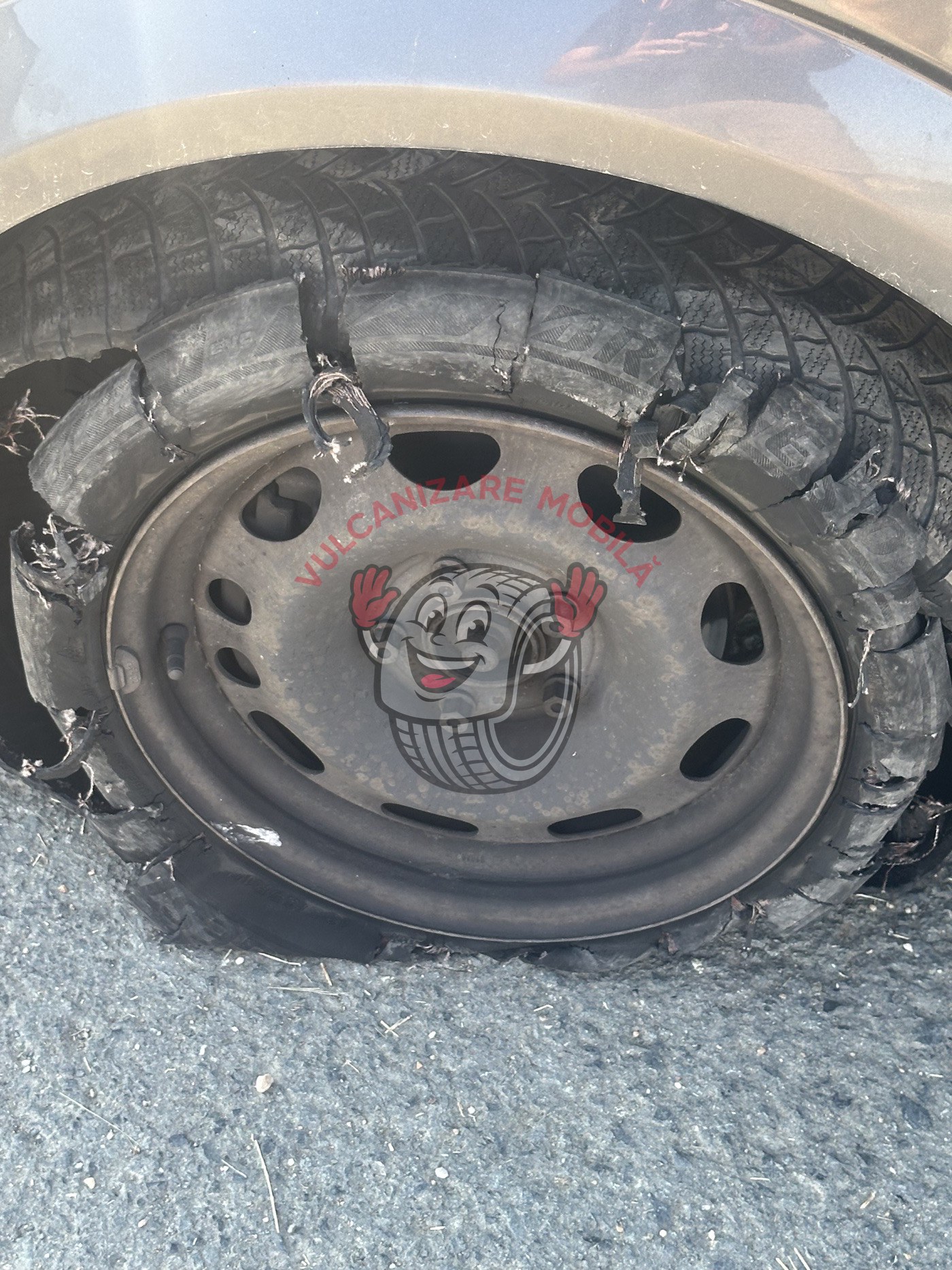 Vulcanizare mobilă în Les