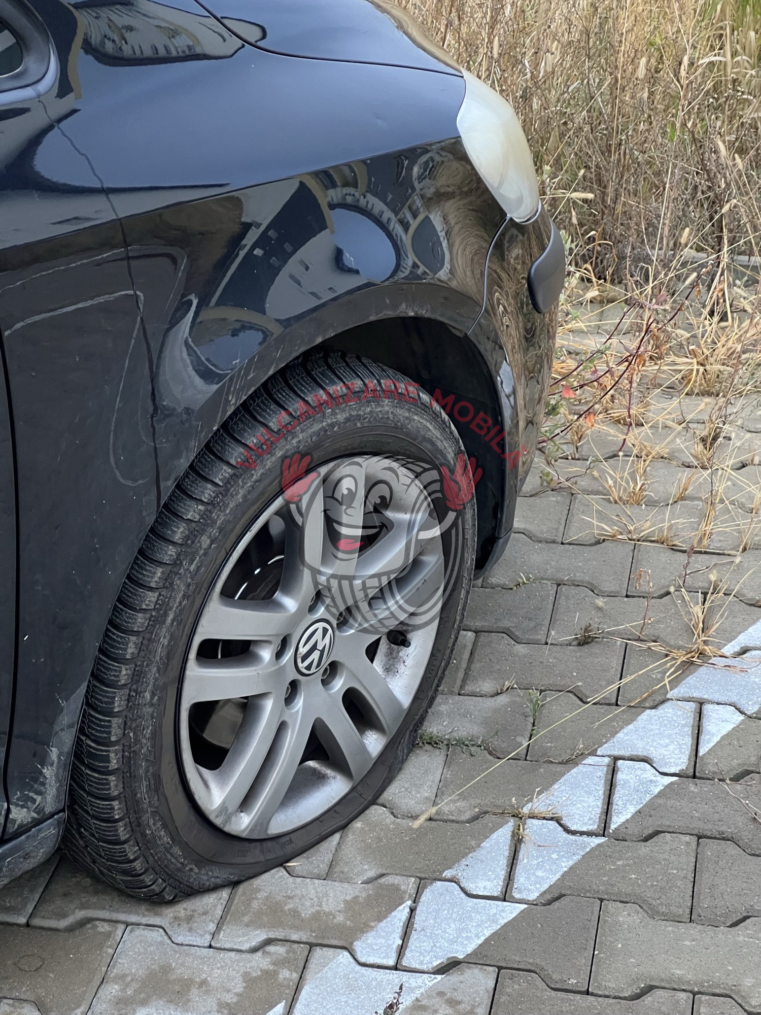 Vulcanizare mobilă Str. Anemonei 2E – intervenție reală