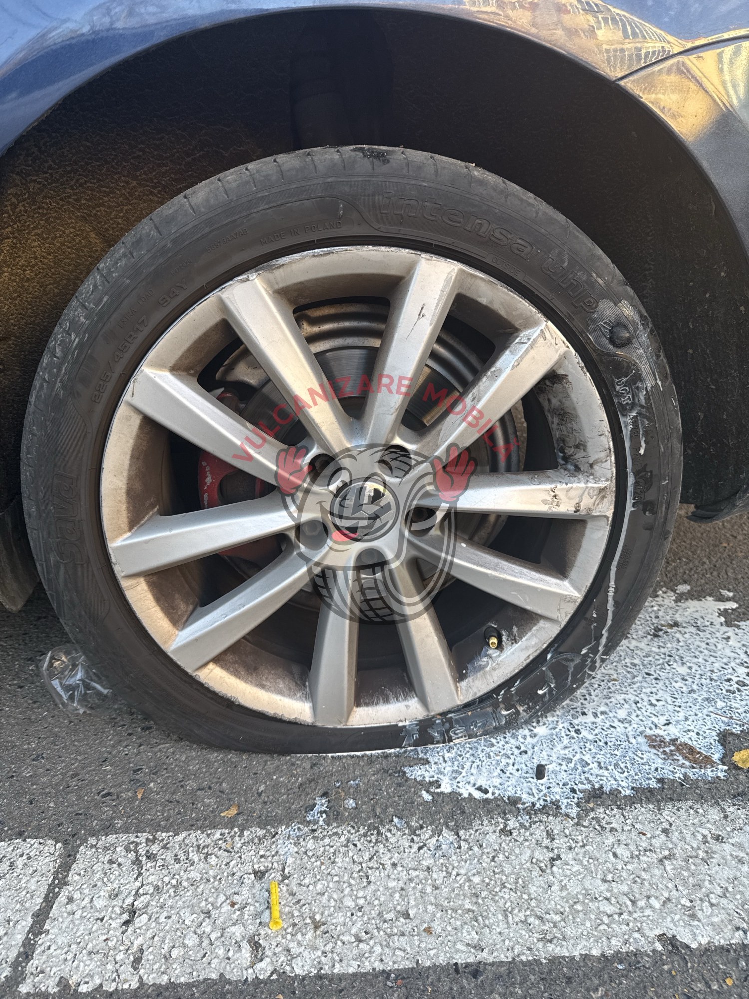 Vulcanizare mobilă C4G2+PX Bucharest – intervenție reală