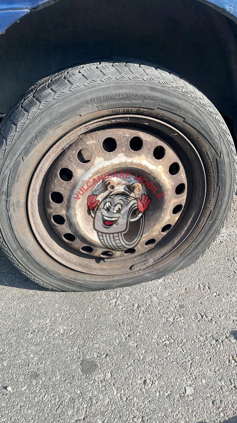 Vulcanizare mobilă în 1 Mai