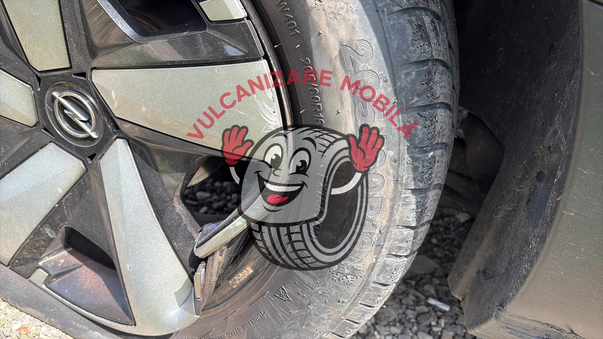 Vulcanizare mobilă în DC109 389