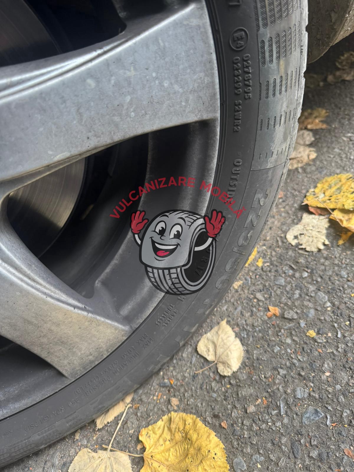 Vulcanizare mobilă în Strada Frasinului 12