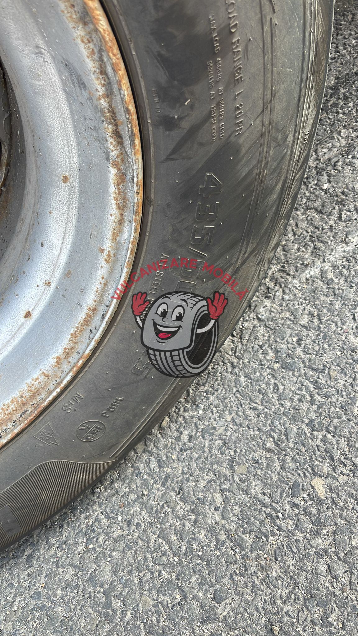Vulcanizare mobilă în E81