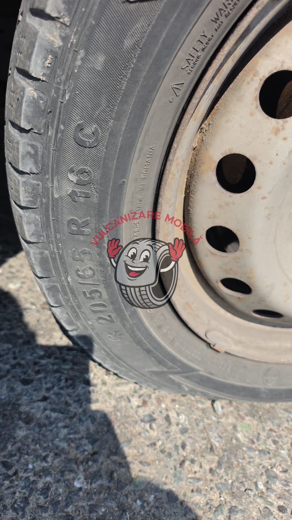 Vulcanizare mobilă în 44.474800