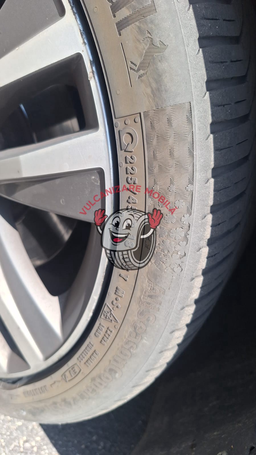 Vulcanizare mobilă în 45.342879