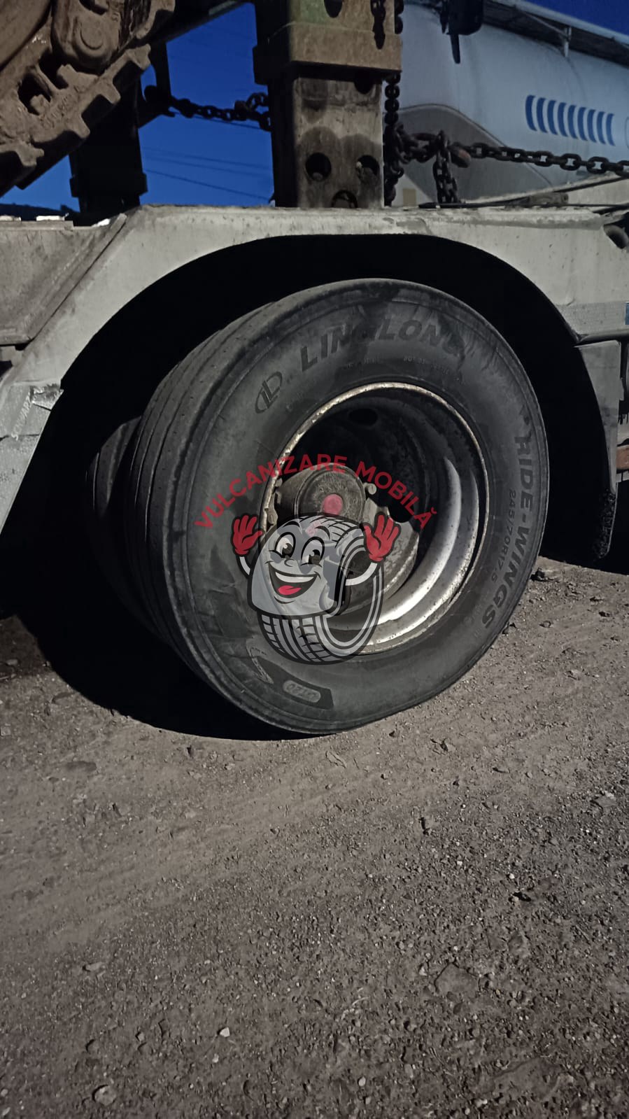 Vulcanizare mobilă în E578 90-92